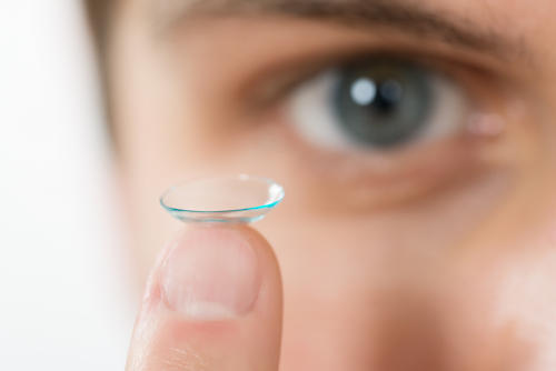 Hybrid Contact Lenses